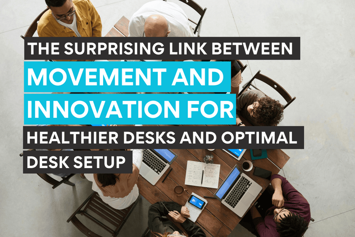 lien entre mouvement et innovation pour des bureaux plus sains