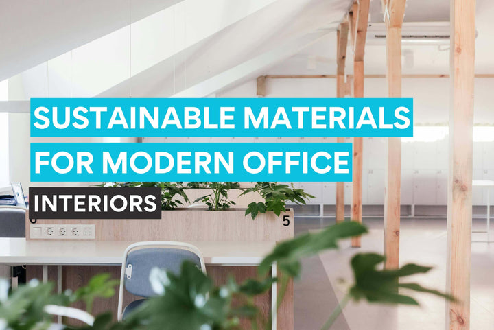 matériaux durables pour les intérieurs de bureau modernes
