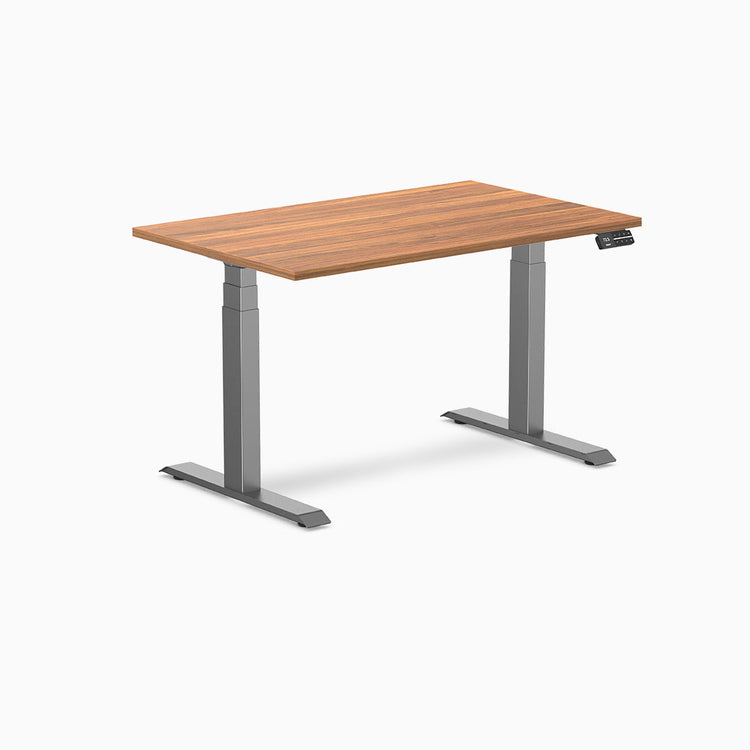 Bureau assis-debout Desky Dual en mélamine