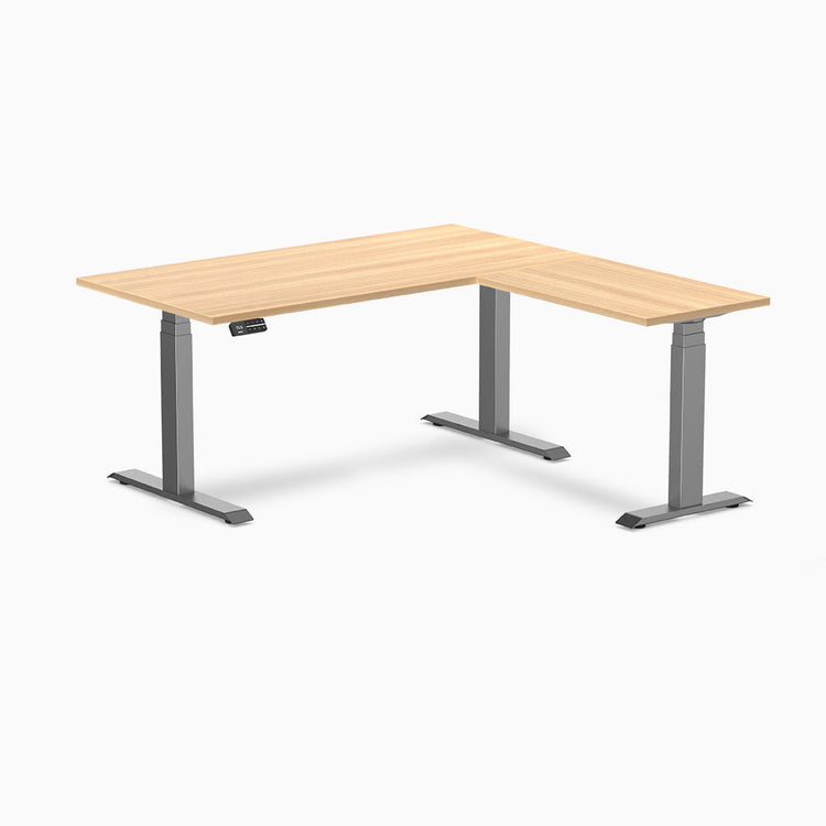 Bureau d'angle Desky Zero en mélamine
