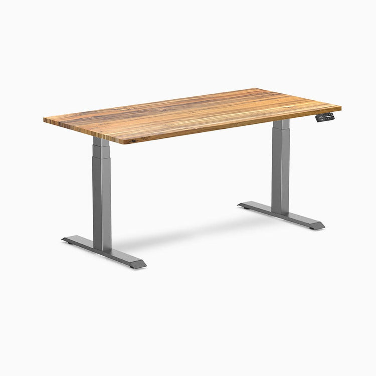 Bureau assis-debout en bois massif Desky Dual