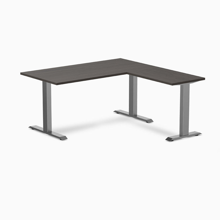 Bureau d'angle Desky Zero en mélamine