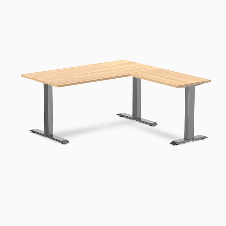 Bureau d'angle Desky Zero en mélamine