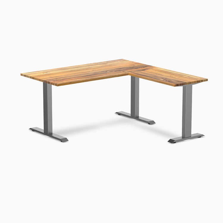 Bureau d'angle Desky Zero en bois massif