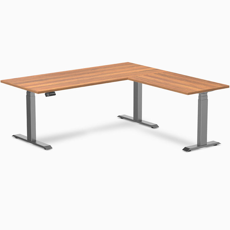 Bureau d'angle Desky Zero en mélamine