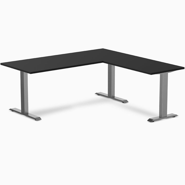 Bureau d'angle Desky Zero en mélamine