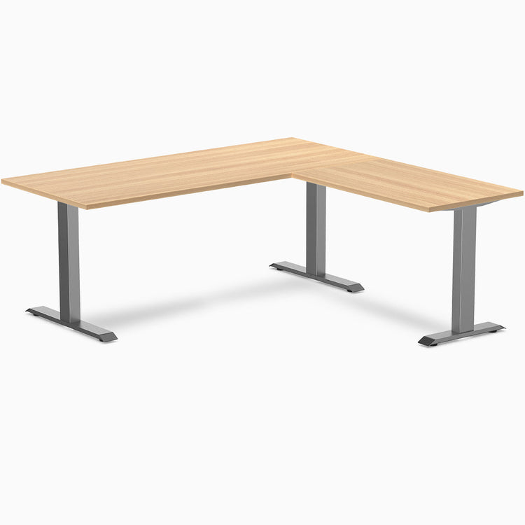 Bureau d'angle Desky Zero en mélamine