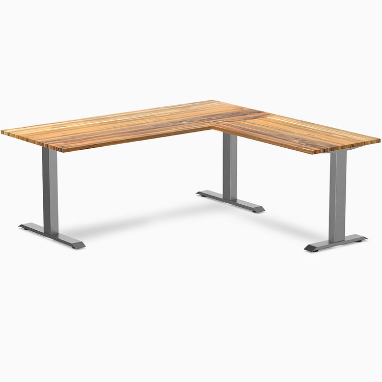 Bureau d'angle Desky Zero en bois massif