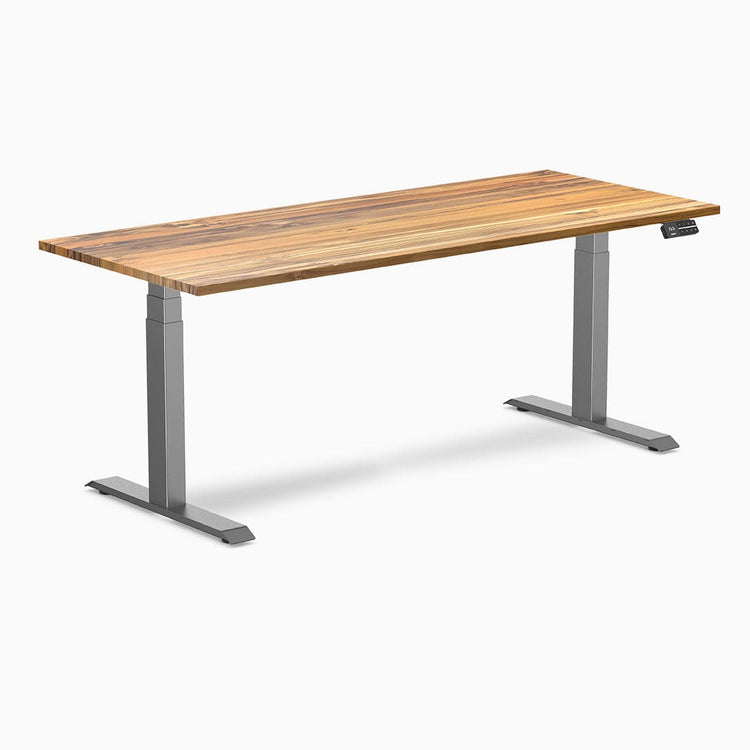 Bureau assis-debout en bois massif Desky Dual