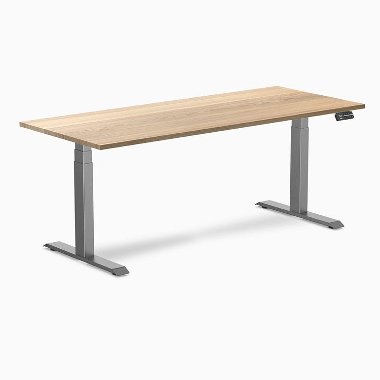 Bureau assis-debout en bois massif Desky Dual