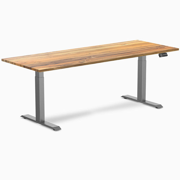 Bureau assis-debout en bois massif Desky Dual