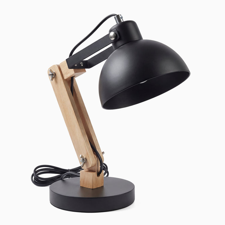 Lampe de bureau en bois Desky Axis