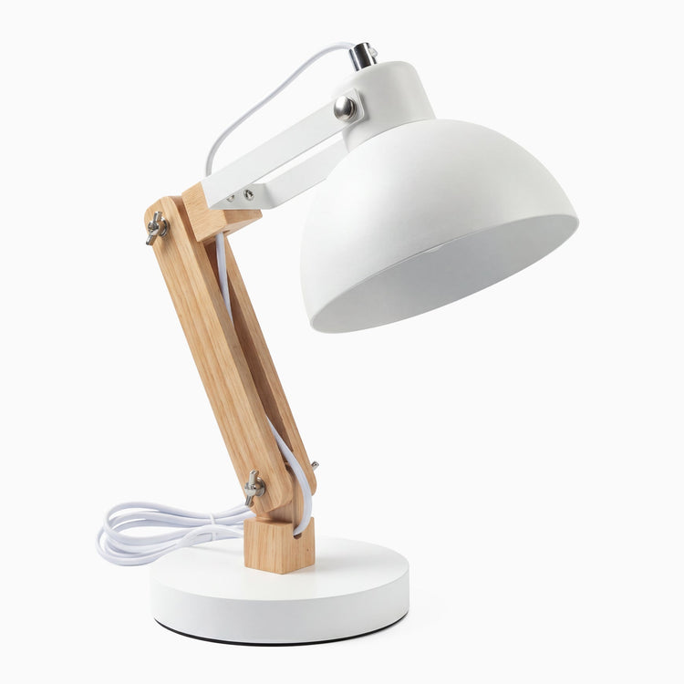 Lampe de bureau en bois Desky Axis
