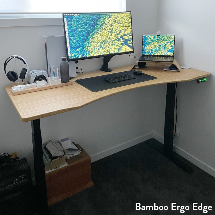 Bureau assis-debout Desky Dual Ergo Edge