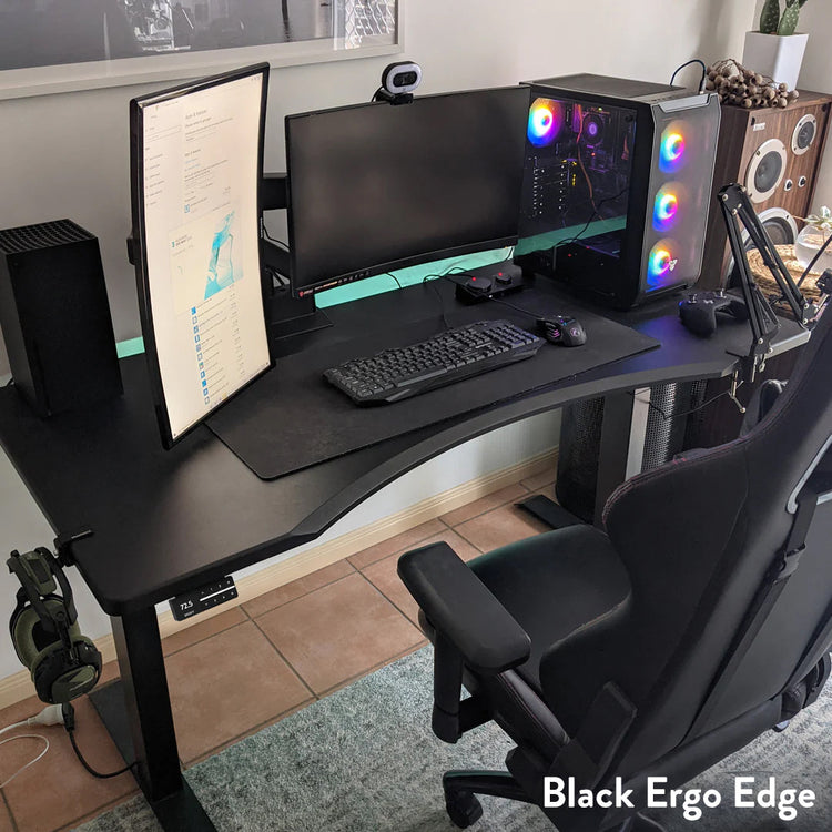 Bureau assis-debout Desky Dual Ergo Edge