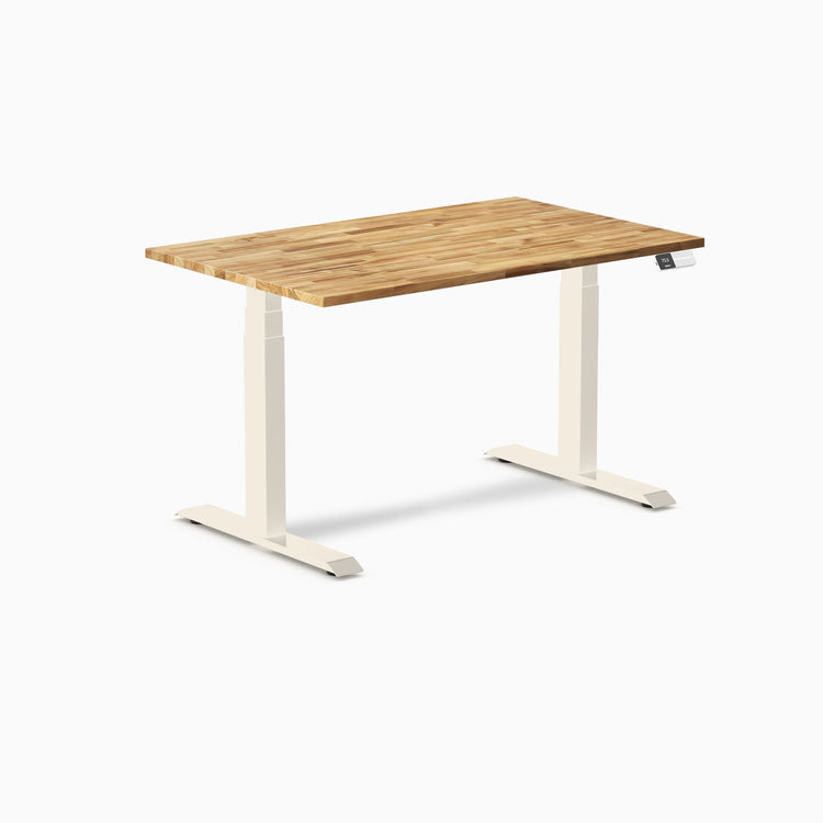 Bureau assis-debout en bois massif Desky Dual