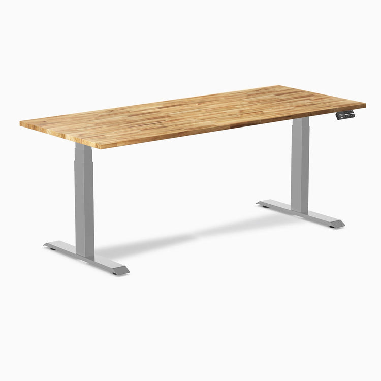 Bureau assis-debout en bois massif Desky Dual