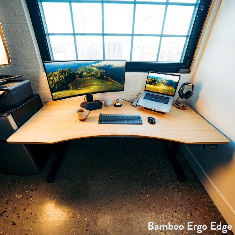 Bureau assis-debout Desky Dual Ergo Edge