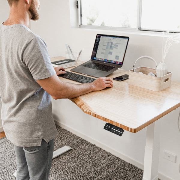 Bureau assis-debout Desky Dual Ergo Edge