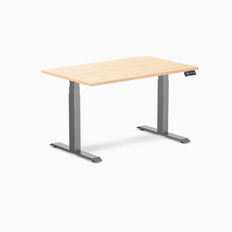 Bureau assis-debout en bois massif Desky Dual