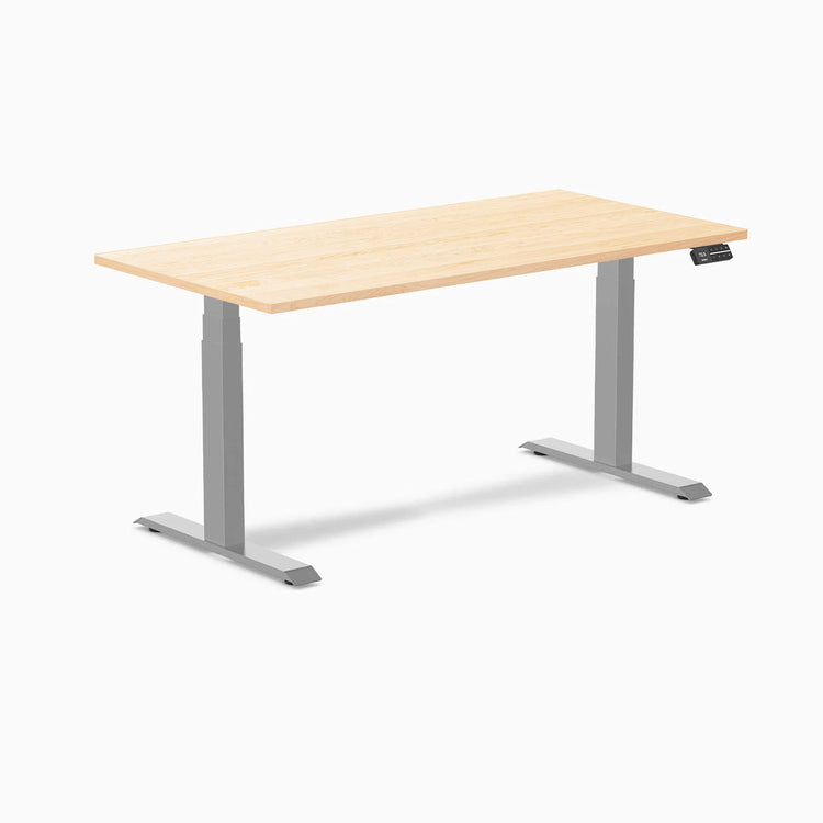 Bureau assis-debout en bois massif Desky Dual
