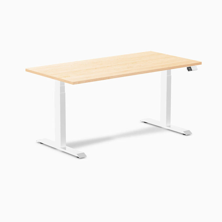 Bureau assis-debout en bois massif Desky Dual