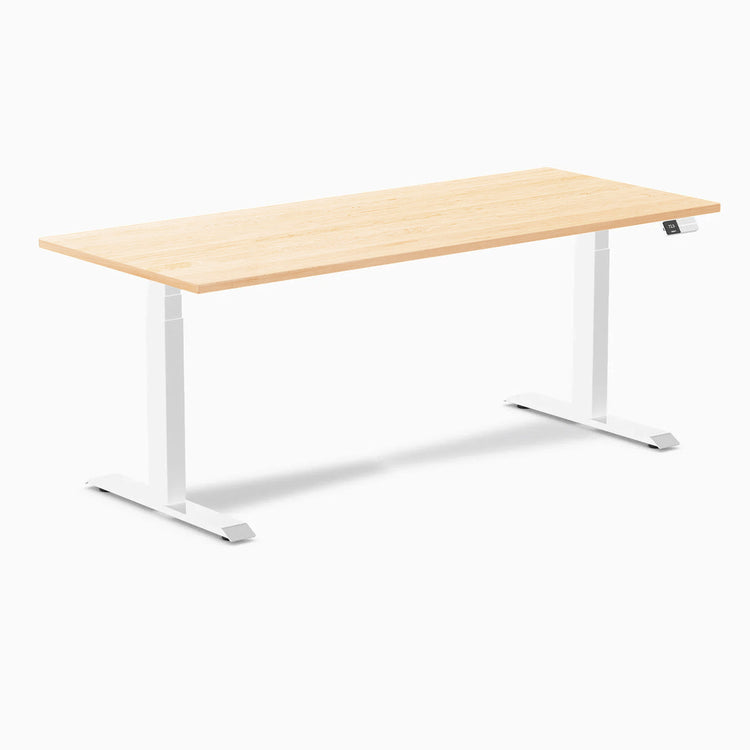 Bureau assis-debout en bois massif Desky Dual