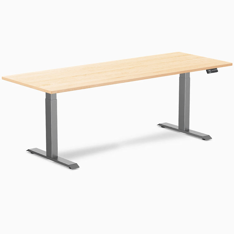 Bureau assis-debout en bois massif Desky Dual