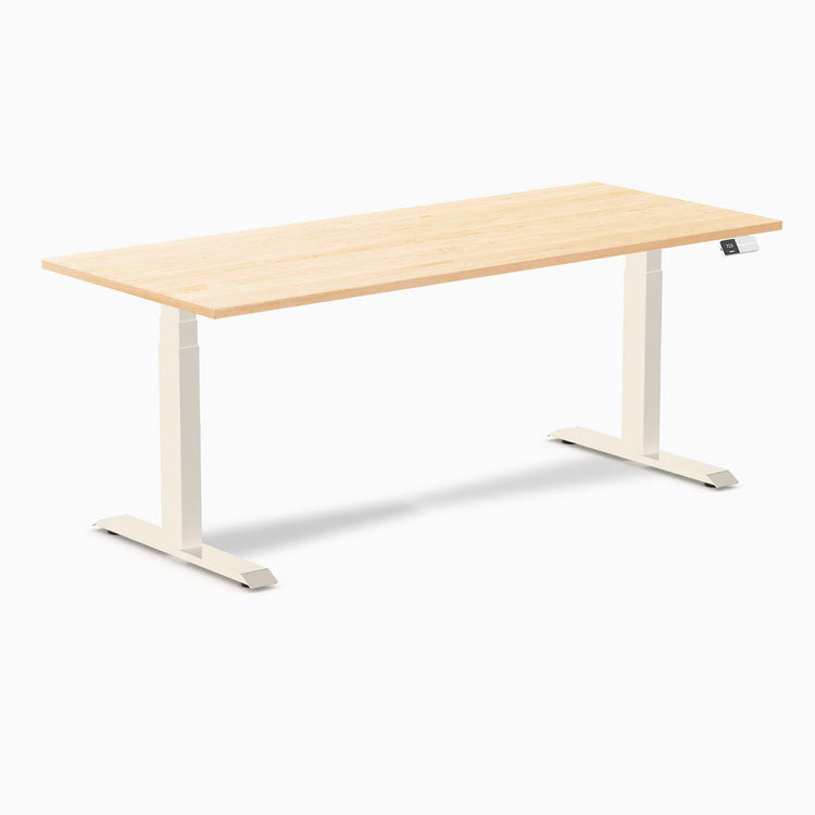 Bureau assis-debout en bois massif Desky Dual