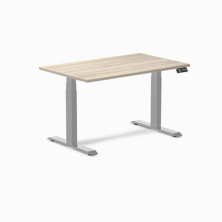 Bureau assis-debout Desky Dual en mélamine