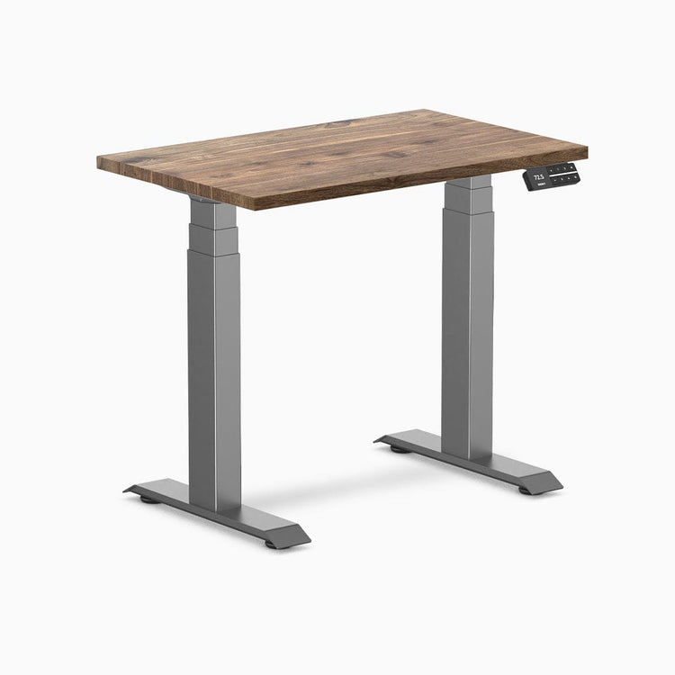 Desky Dual Mini Hardwood Sit Stand Desk