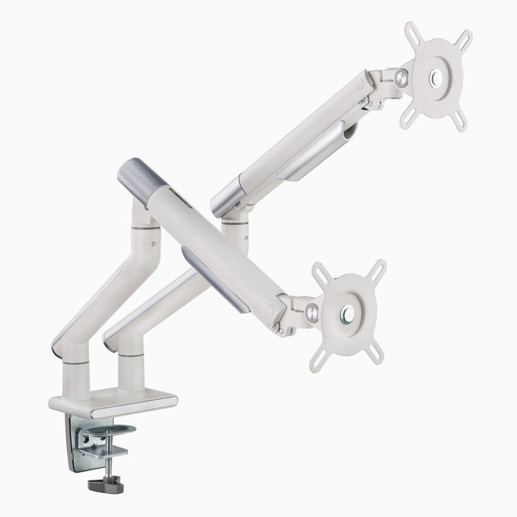 Bras écran double aluminium fin Desky Dual