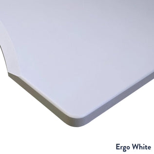 Plateau blanc à bord ergonomique Desky