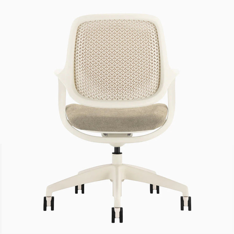 Chaise de bureau ergonomique à dossier bas Desky Evoque