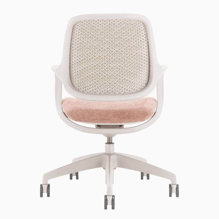 Chaise de bureau ergonomique à dossier bas Desky Evoque