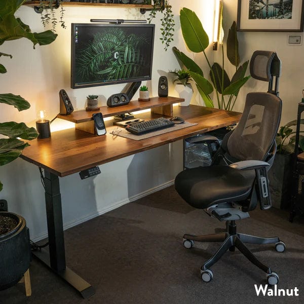 Bureau assis-debout en bois massif Desky Dual