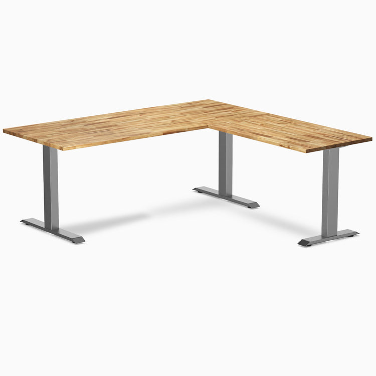 Bureau d'angle Desky Zero en bois massif