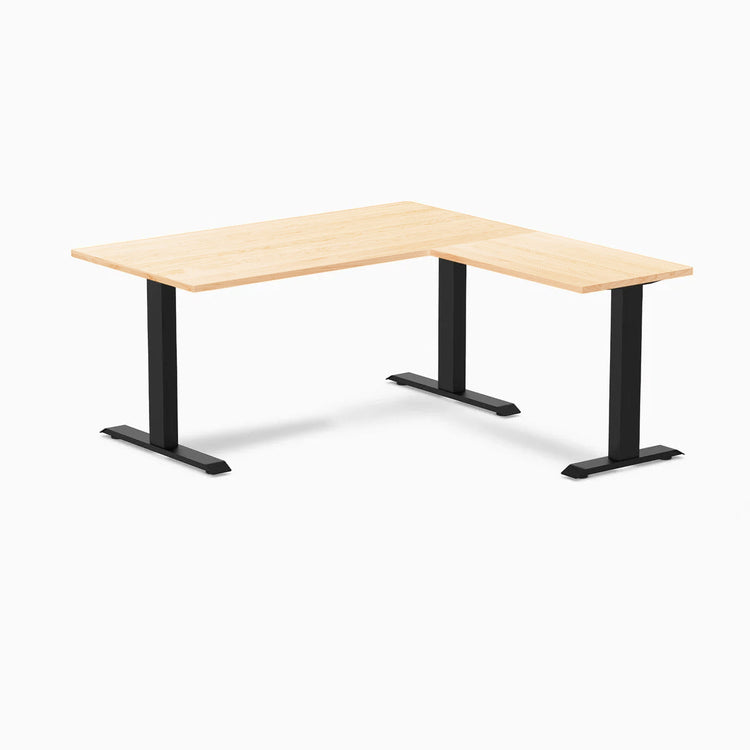 Bureau d'angle Desky Zero en bois massif