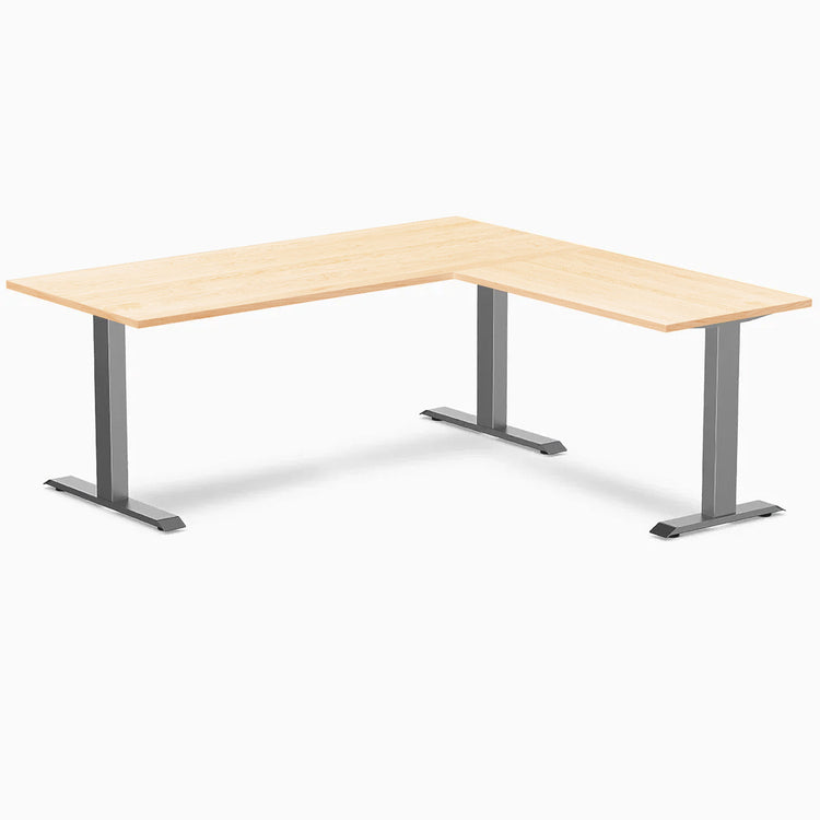 Bureau d'angle Desky Zero en bois massif