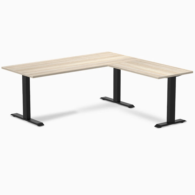 Bureau d'angle Desky Zero en mélamine