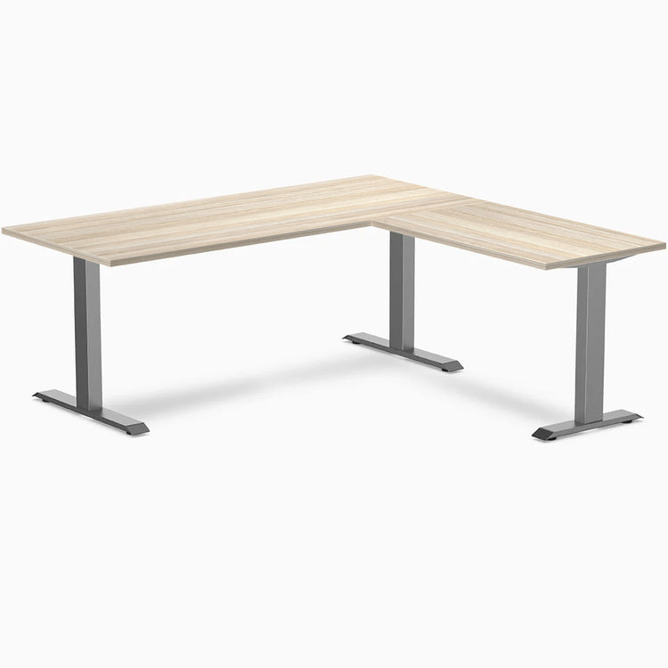 Bureau d'angle Desky Zero en mélamine