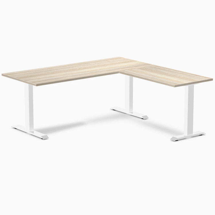 Bureau d'angle Desky Zero en mélamine