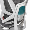 Chaise de bureau ergonomique Desky Contourra en blanc