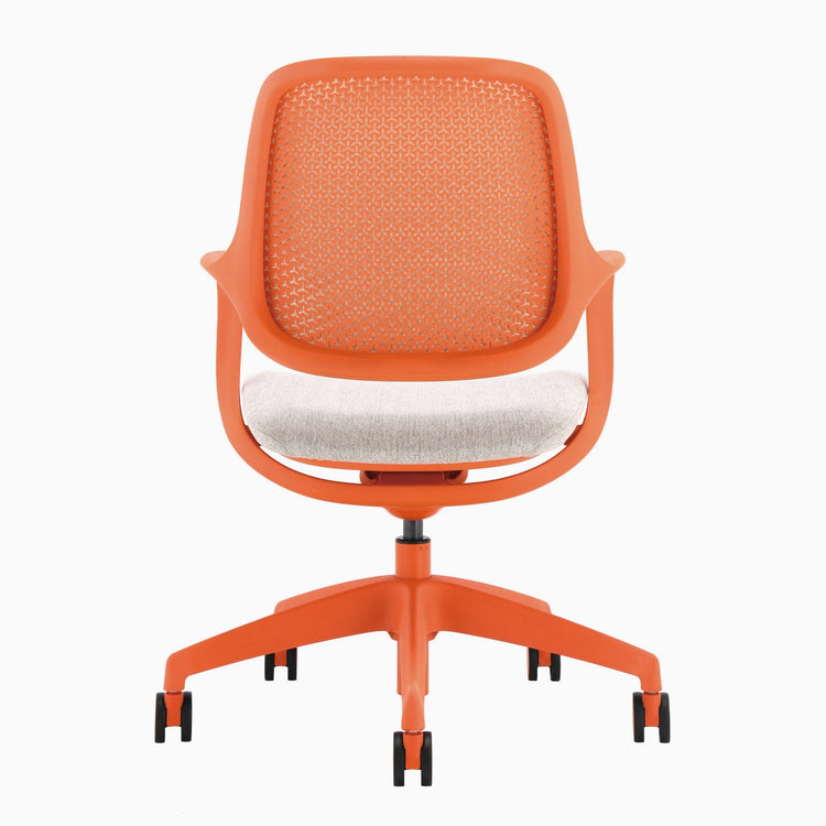 Chaise de bureau ergonomique à dossier bas Desky Evoque