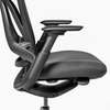 Desky Pivot Ergonomic Office Task Chair, side profile detail