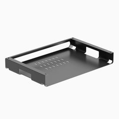 Desky Under Desk Ultra Slim Shelf in Space Grey