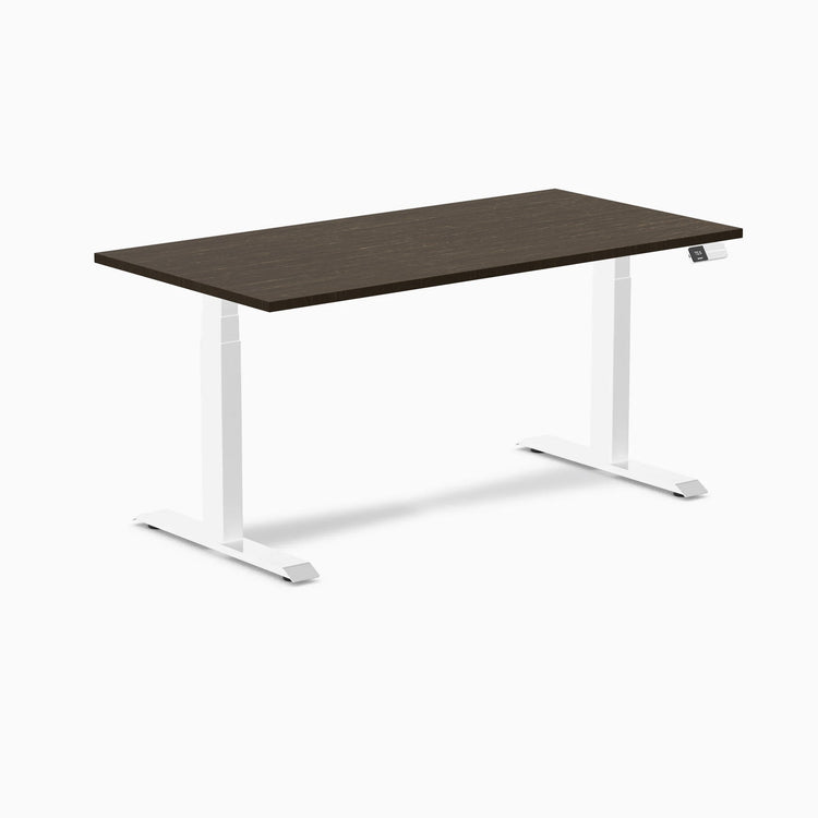 Bureau assis debout en bambou Desky Dual