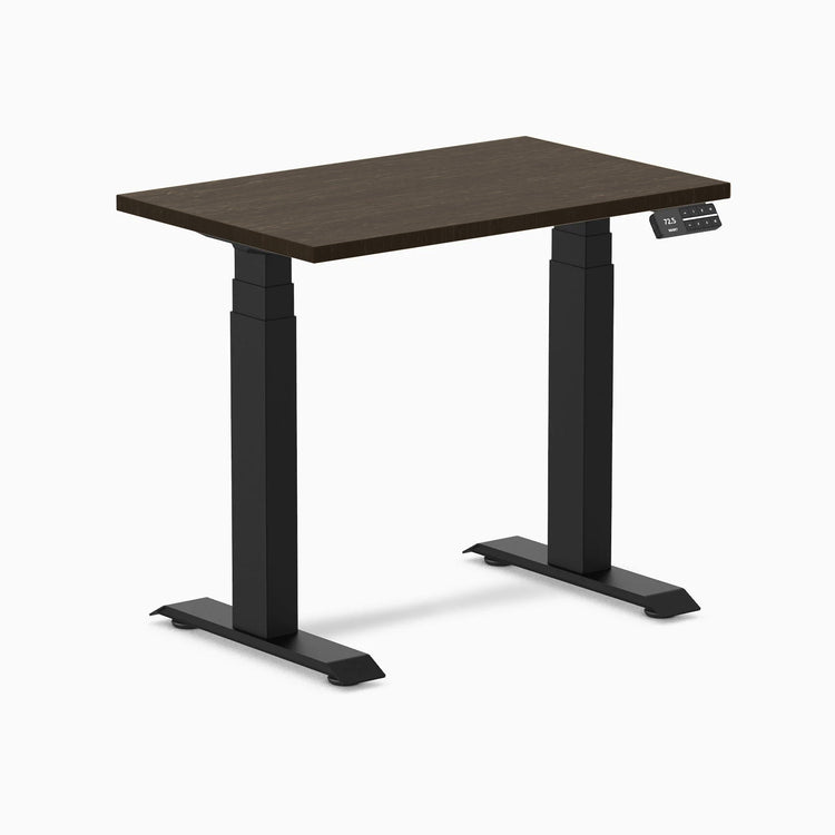 Bureau assis-debout en bambou Desky Dual Mini