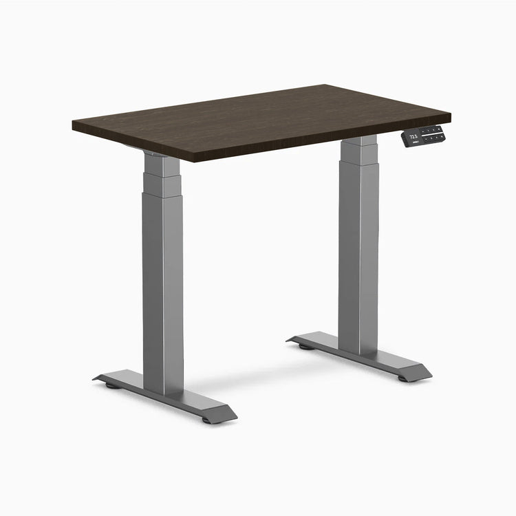 Bureau assis-debout en bambou Desky Dual Mini