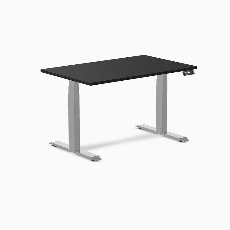 Bureau assis-debout Desky Dual en mélamine